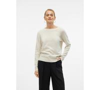 Maglione in maglia punto spuma Beige M Tinta unita
