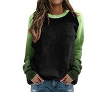 Maglione invernale da donna taglie forti - maglione da donna girocollo a maniche lunghe - abbigliamento sportivo giacca tinta unita felpa pullover giacche camicetta top felpa termica con cappuccio