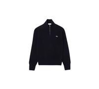 Maglione Lacoste da uomo, in lana, a collo alto e zip, vestibilità regular, c...