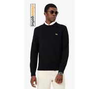 MAGLIONE LACOSTE GIROCOLLO MONOCROMATICO IN COTONE AH1985-00-031 col. nero