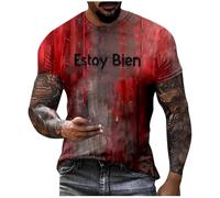 Maglione Maniche Corte Uomo Saldi Tre 3XL Spiritose Fluo Nerd Piume Antisudore Fulmini Divertente Moderne Stilose Camicetta Intrecciato Abbinamento Cowboy Unicolor Classico Signora