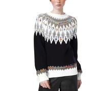 Maglione Natale Donna - Maglioncino Girocollo Maglione Maglia Oversize Girocollo a Maniche Lunghe Casual Ugly Divertenti Stupidi Personalizzati Maglione Natalizio Famiglia per Autunno Inverno