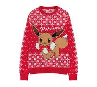 Maglione Natale Pokemon Eevee Red M