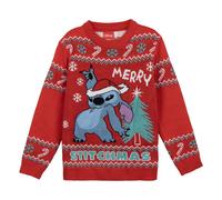 CERDÁ LIFE'S LITTLE MOMENTS | Maglione Natalizio Lavorato a Maglia per Bambini di Sonic - Maglione Natalizio Festivo per Bambini con Design retrò dell'icona del Videogioco Sonic