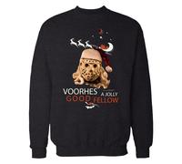 Maglione Natalizio 2020 Voorhees Un Jolly Buono Compagni Felpa / T-Shirt