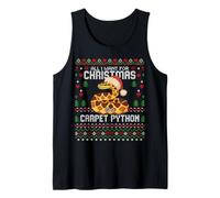 Maglione Natalizio all I Want Carpet Python Christmas Ugly Canotta