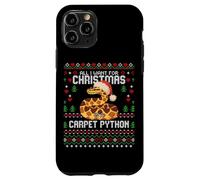 Maglione natalizio All I Want Carpet Python Christmas Ugly Custodia per iPhone 11 Pro