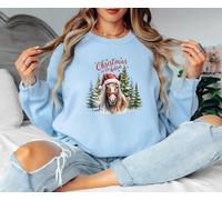 Maglione natalizio da donna Christmas In The Barn Horse felpa da donna