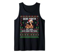 Maglione Natalizio Dear Santa Boa Constrictor Christmas Ugly Canotta