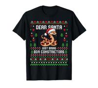 Maglione Natalizio Dear Santa Boa Constrictor Christmas Ugly Maglietta