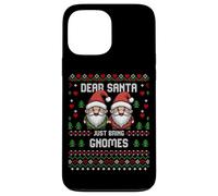 Maglione natalizio Dear Santa Garden Gnomes Christmas Ugly Custodia per iPhone 13 Pro Max