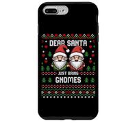 Maglione natalizio Dear Santa Garden Gnomes Christmas Ugly Custodia per iPhone 7 Plus/8 Plus