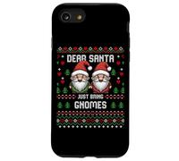 Maglione natalizio Dear Santa Garden Gnomes Christmas Ugly Custodia per iPhone SE (2020) / 7/8
