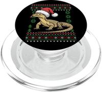 Maglione natalizio Savannah Monitor Lizard Christmas Ugly PopSockets PopGrip per MagSafe