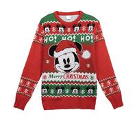 MAGLIONE NATALIZIO TOPOLINO DISNEY MAGLIA DI NATALE PER ADULTI 100% POLIESTERE