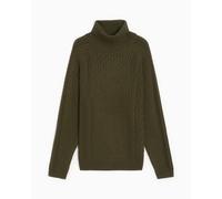 Maglione Nike Life Men's Turtleneck Cable Knit Sweater per uomo