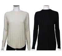 Maglione pari collo Donna nero caldo Maglioncino Invernale Slim Lana Sexy Casual