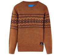 Maglione per Bambini Lavorato a Maglia Cognac 92
