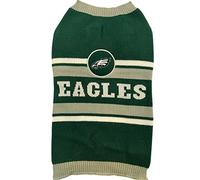 Maglione per cani NFL Philadelphia Eagles, caldo e confortevole, lavorato a maglia, con logo della squadra NFL, maglione per cuccioli per cani di taglia grande e piccola