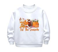 Maglione per Halloween Zucca Ricamo Caldo Pullover Felpa Maglieria Autunno Inverno Vestiti Bimba Cotone Unisex Bambini Maglia con Lettere Manica Lunga Bambino Ragazzo Ragazza
