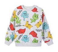 MAGLIONE PIKACHU POKEMON FELPA PER BAMBINI 3/8 ANNI - HY10293GRIGIO
