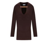 MAGLIONE POLO COFFEE ELISABETTA FRANCHI 42 IT