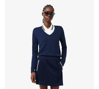 Maglione scollo a V e maniche lunghe Blu 42 (IT) - 38 (FR) Tinta unita
