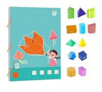 Maglione String 3D Geometry Learning Book, 11.81 x 8.27 pollici Interactive Pop-Up Models, Educational Teaching Aid, Classroom, Home Learning, Education