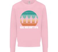 Maglione Sweatshirt Per Bambini Del Tavolo Da Calcio Balilla Real Men Don't Spin