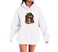 Maglione Trecce Collo Alto Donna Sweatshirt Av Imbottita Scoperte Felpate Bordeaux Abiti Semplice Marsupio Larga The Davanti Grandi Tall Costine Ad Pull Svasato Size