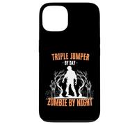 Maglione triplo di Day Zombie by Night Triple Jump Halloween Custodia per iPhone 13
