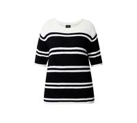 Maglione Ulla Popken da donna taglie forti taglio corto Boxy girocollo