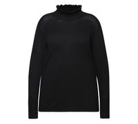 Maglione Ulla Popken donna taglie forti collo alto arricciato