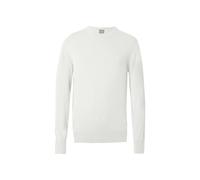 BOSS Maglione in cotone e cashmere con etichetta con logo - Style Kanovano_S, 50527583 Grigio chiaro L