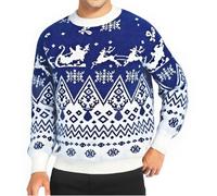 Maglione Uomo Invernale-Maglione Norvegese Uomo-Maglione Invernale Caldo E Morbido con Ricamo A Renna, A Maniche Lunghe, Casual, per Feste E Abbigliamento Stagionale All'Aperto