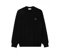 Lacoste Pullover AH3225 Girocollo in lana da uomo V / L Nero