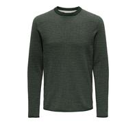 Maglione uomo ONLY&SONS girocollo manica lunga maglia basic classica.