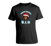 Maglioni Di Natale 2024 BIGGIE SNOWTORIOUS NOTORIOUS B.I.G Felpa / T-Shirt