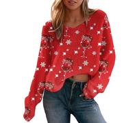 Maglioni in maglia da donna top termici 2025 pullover maglione da donna camicetta a maniche lunghe moda inverno caldo strato top per uscire quotidiani camicie costume da festa abiti natalizi regali