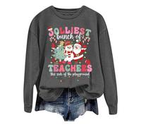 Maglioni Natalizi Maglioni da Donna Felpa Felpa Solid Color Largo Lettere Print Design Contemporary FESTIVITÀ Invernale Comfort Morbido Caldo