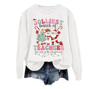 Maglioni Natalizi Maglioni da Donna Felpa Felpa Solid Color Largo Lettere Print Design Contemporary FESTIVITÀ Invernale Comfort Morbido Caldo