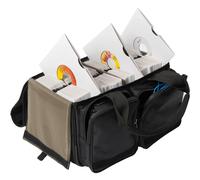 MAGMA 45 RECORD BAG 150 BLACK BORSA PER 150 DISCHI 45 GIRI NERA