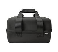 Magma 45 Sandwich Record Bag, nero/rosa, Fits up to 150 Records, Sandwich