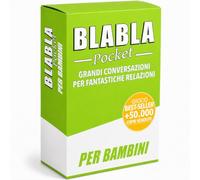 Magma Games | BLABLA Pocket Per Bambini - Giochi da Tavolo per Bambini da +6 anni, Carte da Gioco per Conversazione, Gioco da Tavola per Bambina e Bambino, Giochi in Scatola Educativi di Società