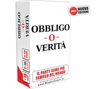 Magma Games OBBLIGO O VERITÀ - Gioco da Tavolo per Adulti, Carte da Gioco, Giochi da Tavola per Feste, Giochi in Scatola per Addio al Celibato e al Nubilato, Idee Regalo per Lui e Lei