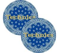 MAGMA SLIPMAT BANDANA 2 coppia panni sottodisco technics x giradischi dj scratch