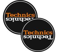 MAGMA SLIPMAT DUPLEX 6 - coppia panni sottodisco per dj scritta technics NUOVO