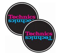 Magma TECHNICS DUPLEX 5 Coppia Feltri x giradischi Dj fondo nero Logo Technics