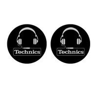 Magma TECHNICS HEADPHONE Coppia Feltri x giradischi Dj fondo Nero Logo Technics
