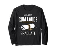 Magna Cum Laude Graduate Graduate School Class Maglia a Manica